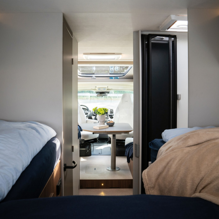 Cruiser T750EF Durchschuss von hinten nach vorne rgb Screen